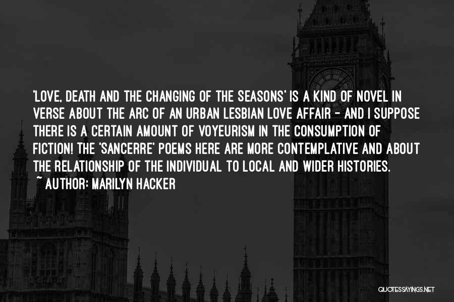 Death Poems Quotes By Marilyn Hacker