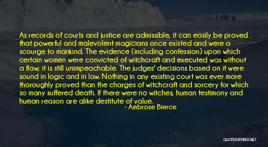 Death Powerful Quotes By Ambrose Bierce