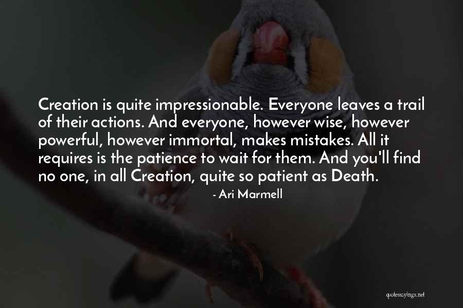 Death Powerful Quotes By Ari Marmell