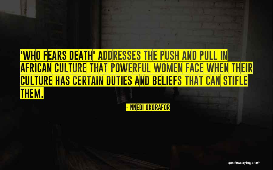 Death Powerful Quotes By Nnedi Okorafor