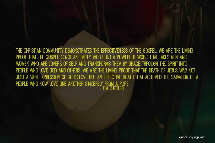 Death Powerful Quotes By Tim Chester