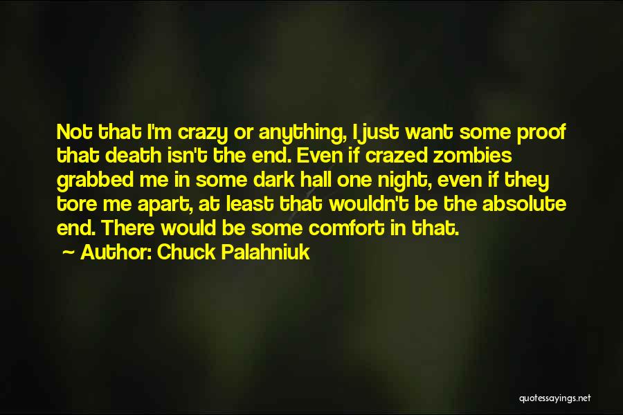 Death Proof Quotes By Chuck Palahniuk