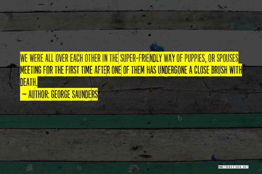 Death Puppies Quotes By George Saunders