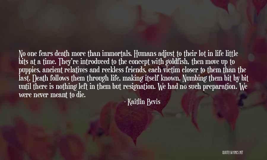 Death Puppies Quotes By Kaitlin Bevis