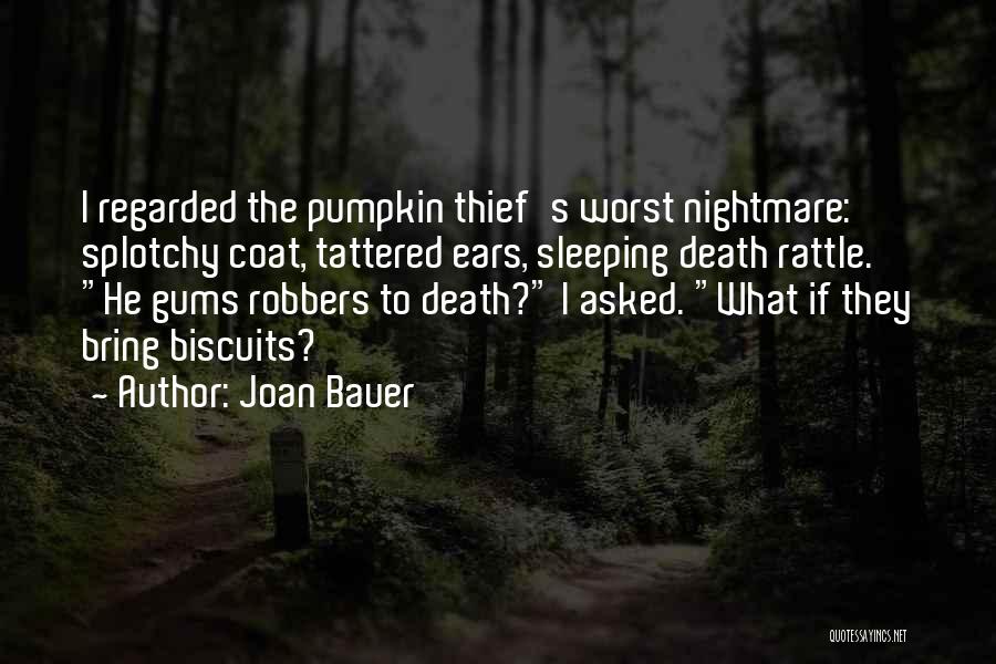 Death Rattle Quotes By Joan Bauer