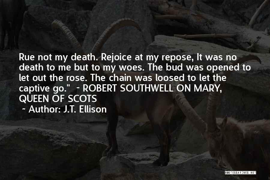 Death Rejoice Quotes By J.T. Ellison