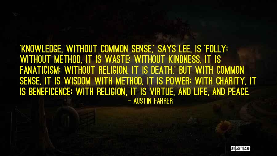 Death Religion Quotes By Austin Farrer