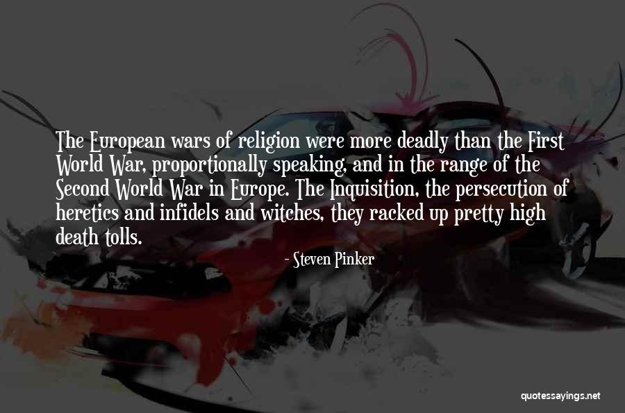 Death Religion Quotes By Steven Pinker