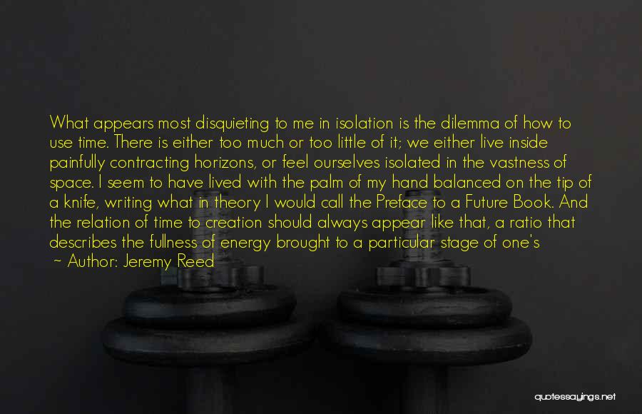 Death Ritual Quotes By Jeremy Reed