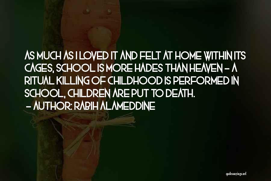 Death Ritual Quotes By Rabih Alameddine
