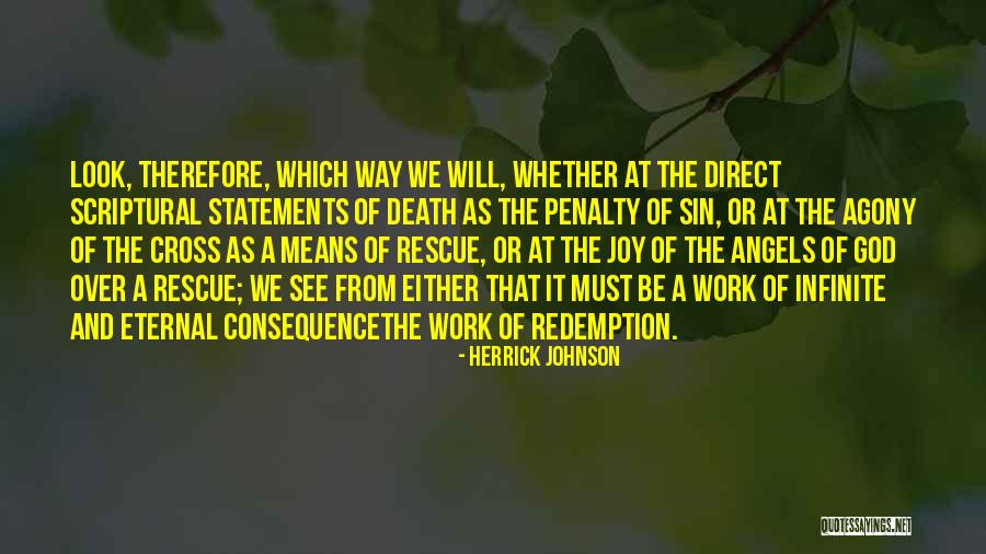 Death S Redemption Quotes By Herrick Johnson Death S Redemption Quotes By Herrick Johnson
