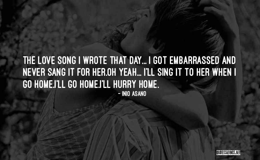 Death Sad Love Quotes By Inio Asano Death Sad Love Quotes By Inio Asano
