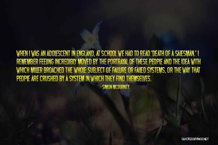 Death Salesman Quotes By Simon McBurney Death Salesman Quotes By Simon McBurney