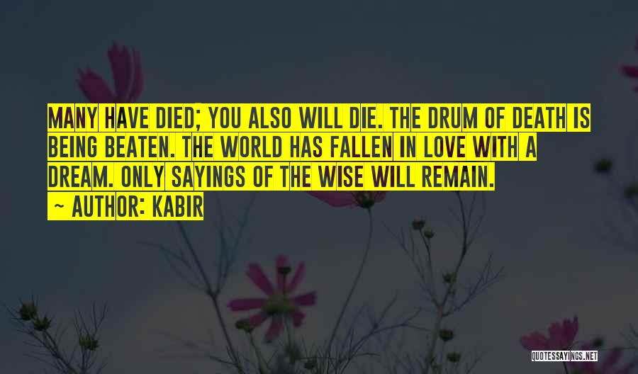 Death Sayings And Quotes By Kabir