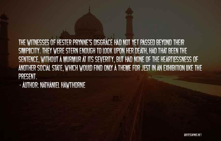 Death Sentence Quotes By Nathaniel Hawthorne