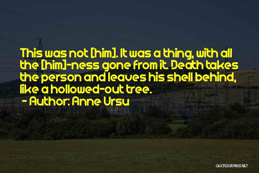 Death Shock Quotes By Anne Ursu