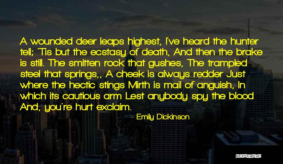 Death Stings Quotes By Emily Dickinson Death Stings Quotes By Emily Dickinson