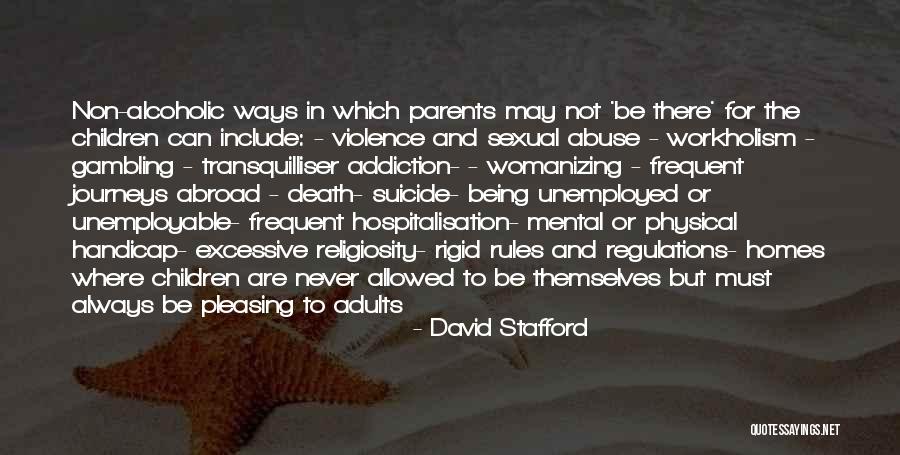 Death Suicide Quotes By David Stafford