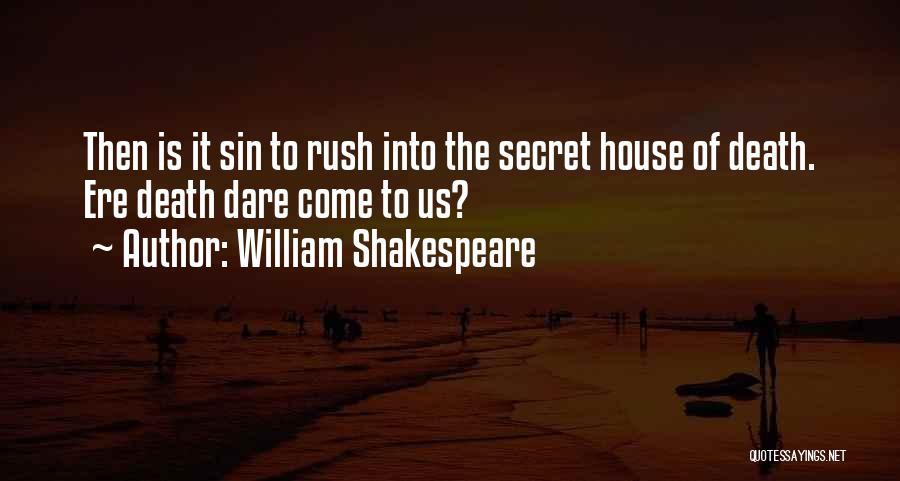 Death Suicide Quotes By William Shakespeare