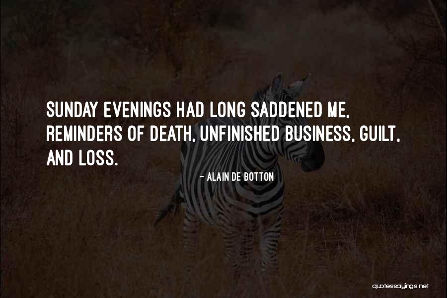 Death Sunday Quotes By Alain De Botton Death Sunday Quotes By Alain De Botton