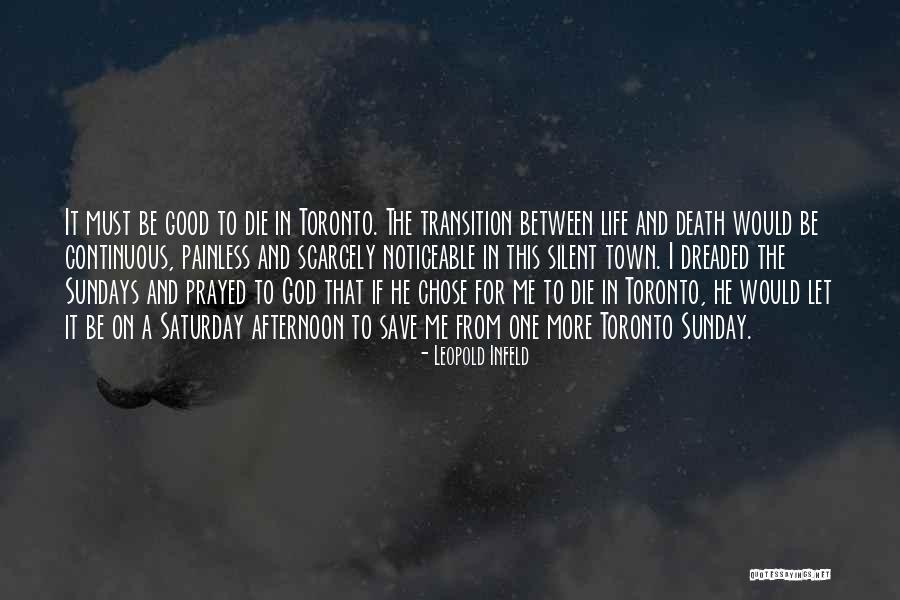 Death Sunday Quotes By Leopold Infeld Death Sunday Quotes By Leopold Infeld