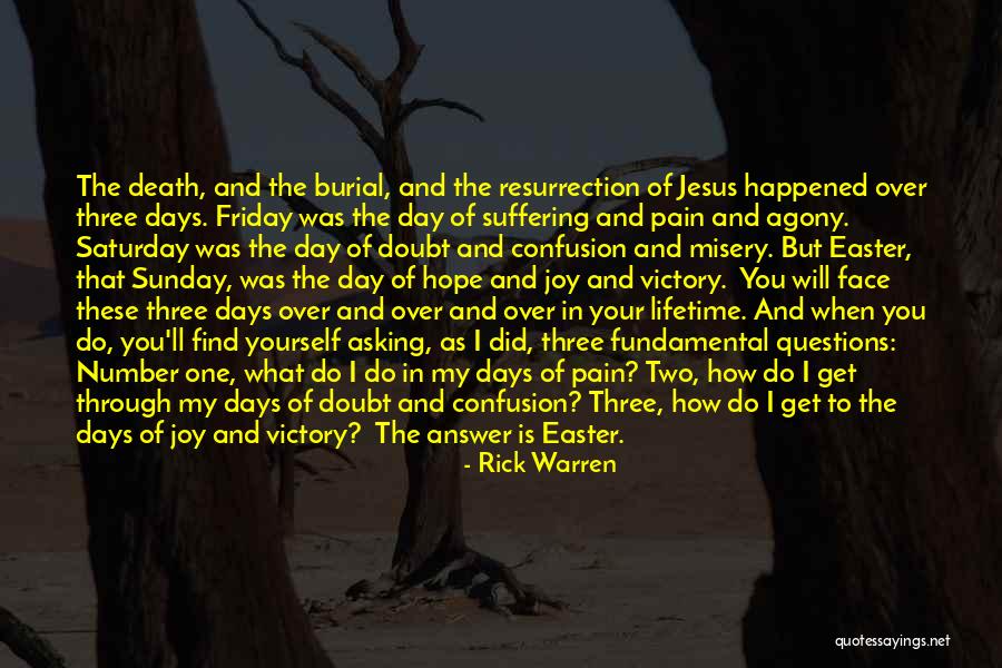 Death Sunday Quotes By Rick Warren Death Sunday Quotes By Rick Warren