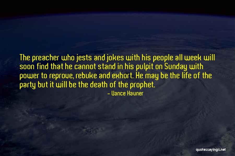 Death Sunday Quotes By Vance Havner Death Sunday Quotes By Vance Havner
