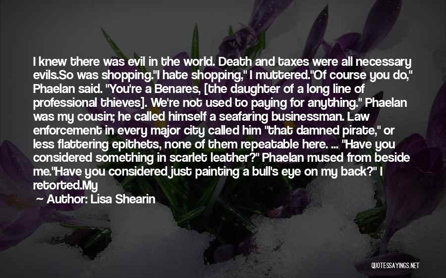 Death Taxes Quotes By Lisa Shearin