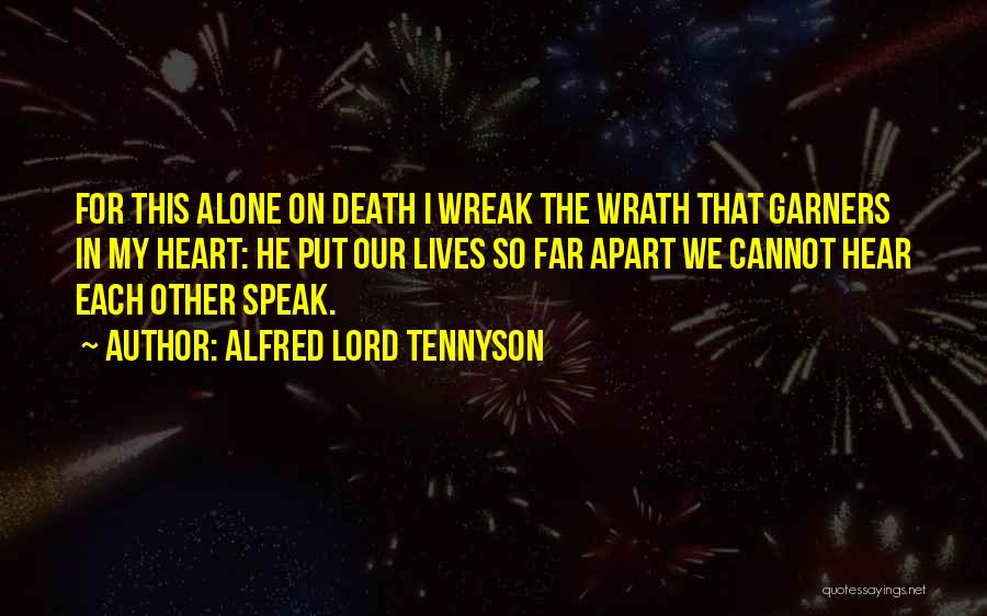 Death Tennyson Quotes By Alfred Lord Tennyson