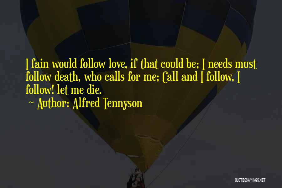 Death Tennyson Quotes By Alfred Tennyson