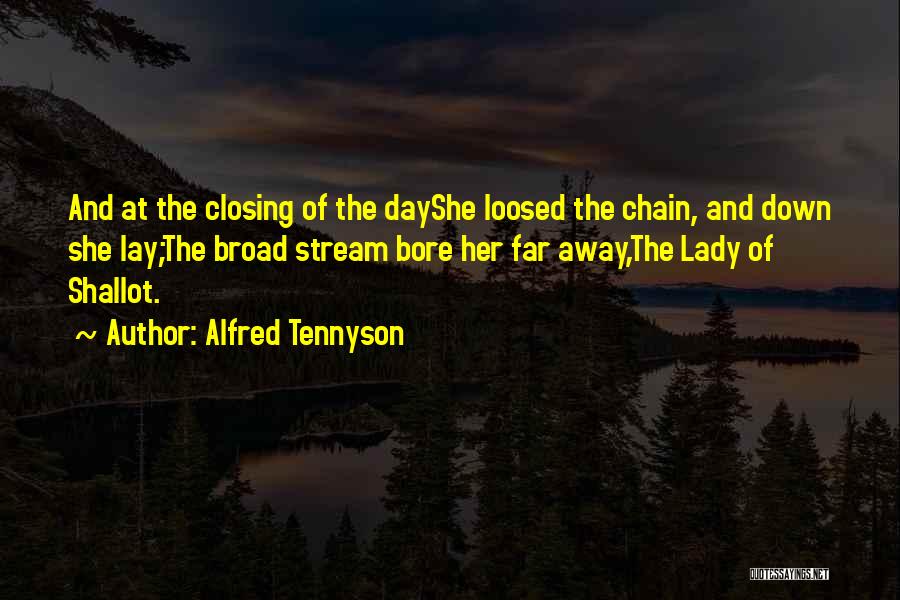 Death Tennyson Quotes By Alfred Tennyson