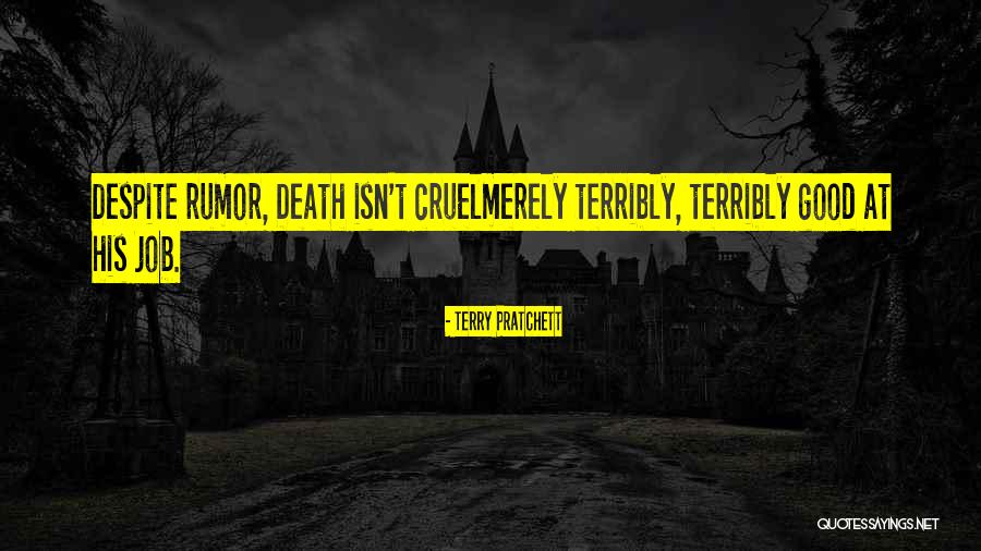 Death Terry Pratchett Quotes By Terry Pratchett
