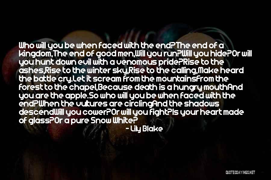 Death That Make You Cry Quotes By Lily Blake