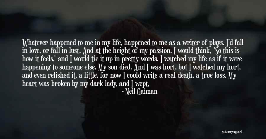 Death That Make You Cry Quotes By Neil Gaiman