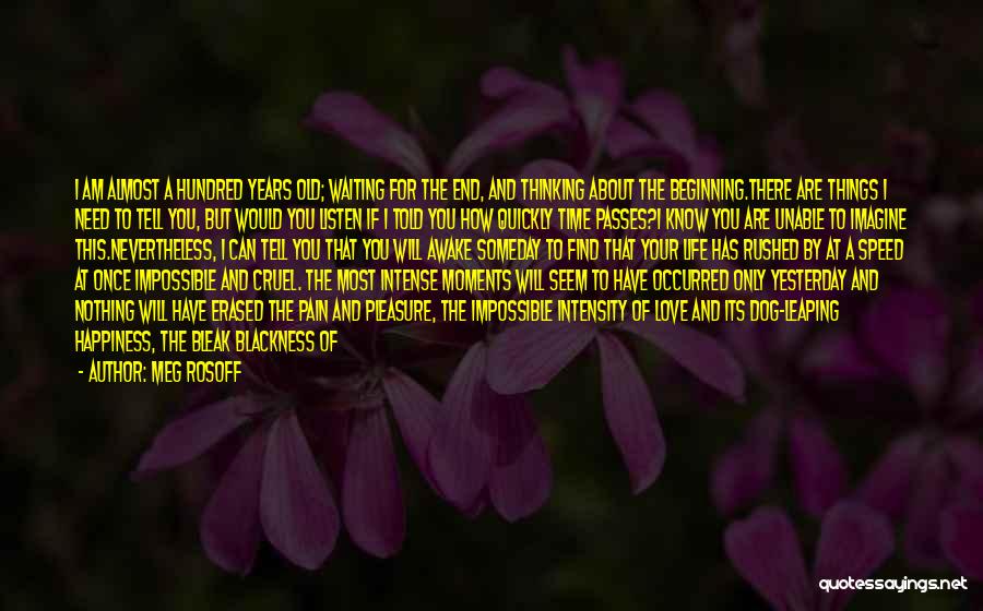 Death The Time Of Your Life Quotes By Meg Rosoff