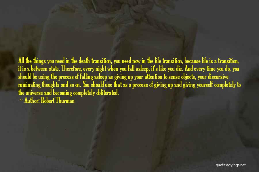 Death The Time Of Your Life Quotes By Robert Thurman