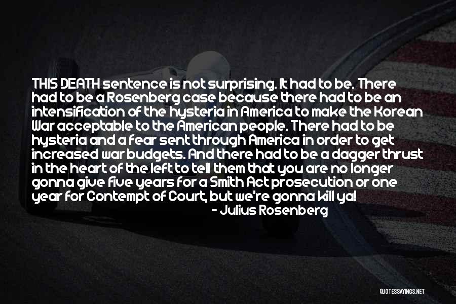 Death This Year Quotes By Julius Rosenberg Death This Year Quotes By Julius Rosenberg
