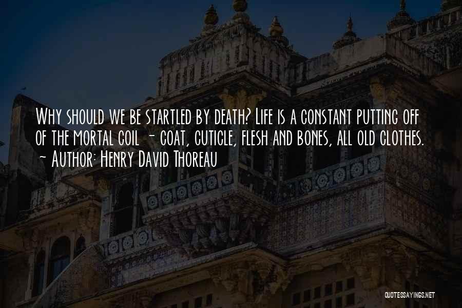 Death Thoreau Quotes By Henry David Thoreau