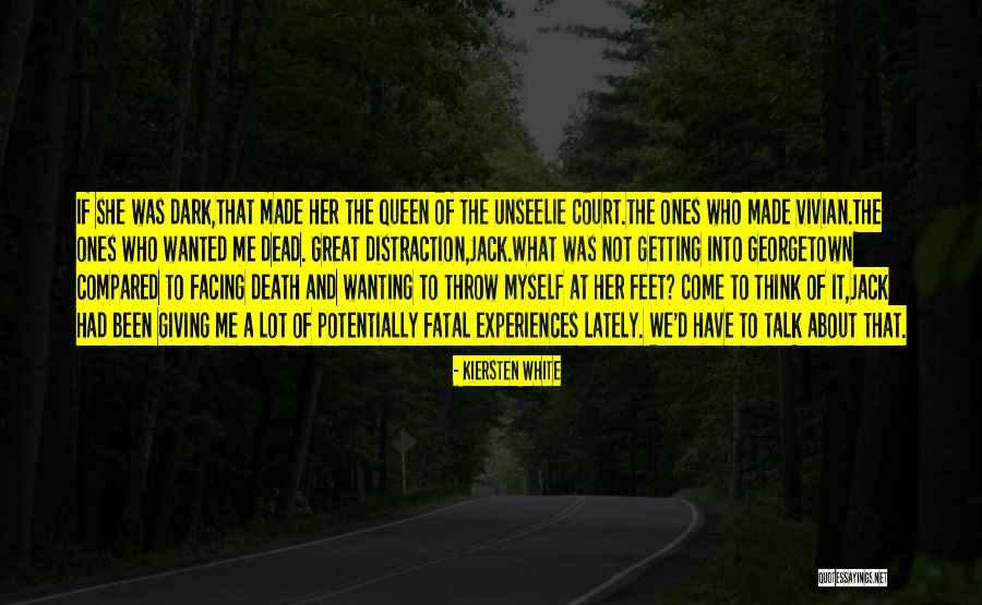 Death Throw Quotes By Kiersten White Death Throw Quotes By Kiersten White