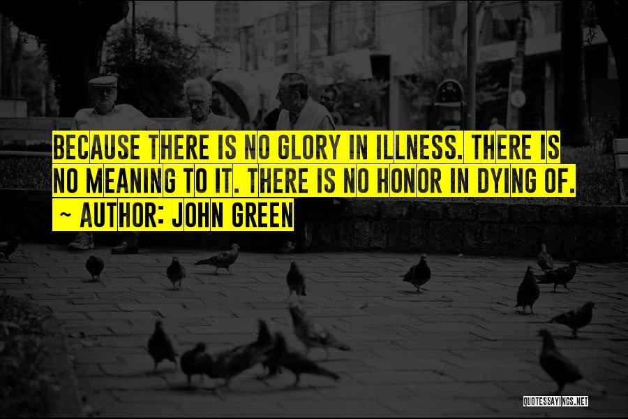 Death To Cancer Quotes By John Green