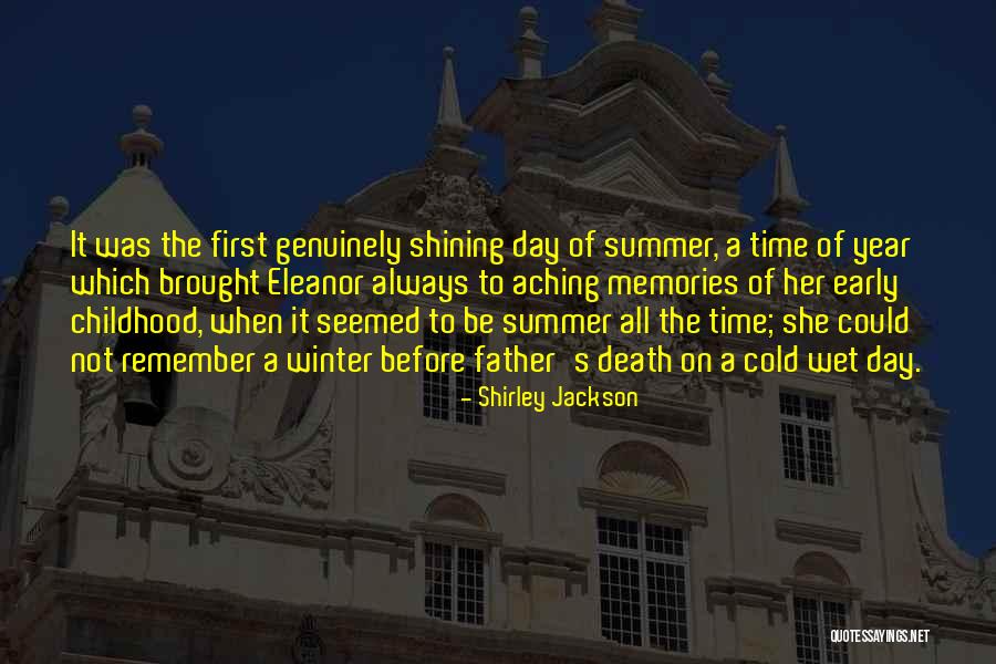 Death To Early Quotes By Shirley Jackson