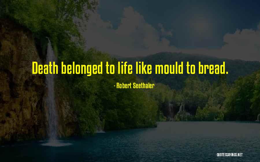 Death To Life Quotes By Robert Seethaler Death To Life Quotes By Robert Seethaler