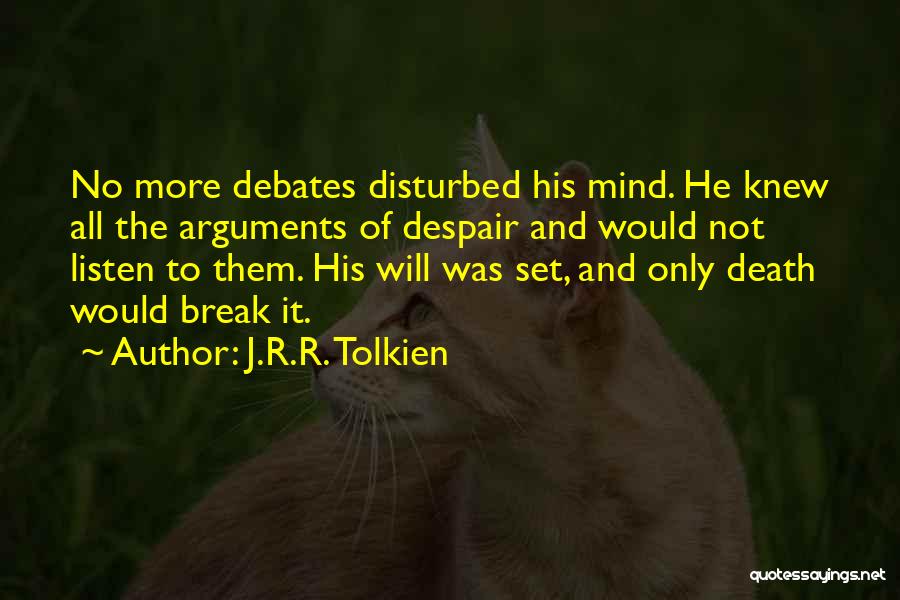 Death Tolkien Quotes By J.R.R. Tolkien