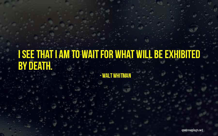 Death Whitman Quotes By Walt Whitman Death Whitman Quotes By Walt Whitman
