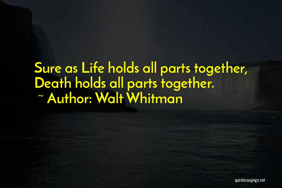 Death Wish 5 Quotes By Walt Whitman