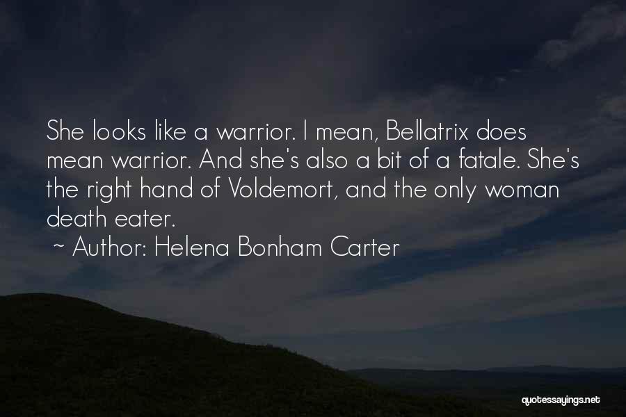 Death Woman Quotes By Helena Bonham Carter