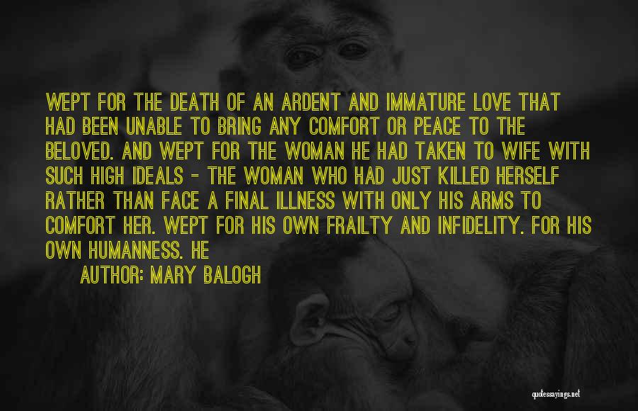 Death Woman Quotes By Mary Balogh