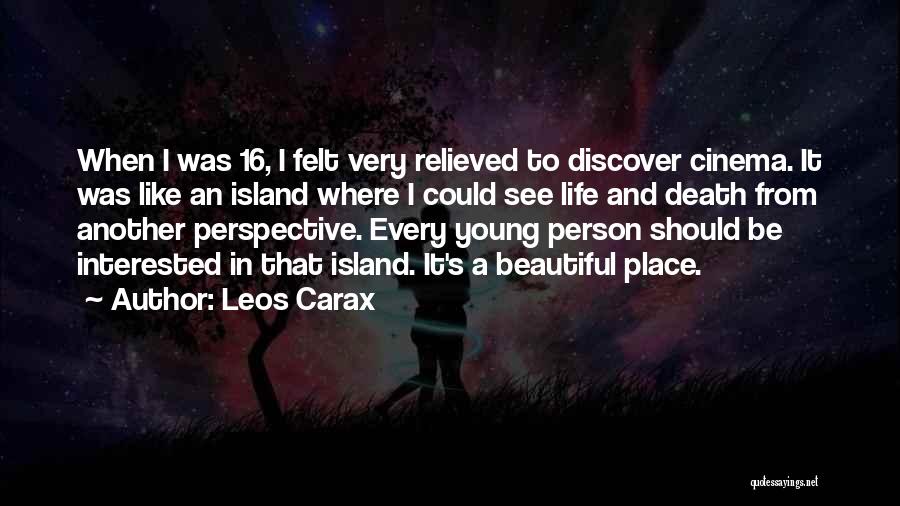 Death Young Person Quotes By Leos Carax