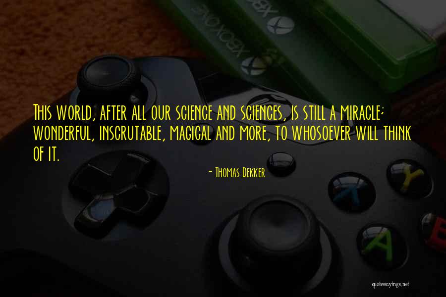 Deathblow Quotes By Thomas Dekker Deathblow Quotes By Thomas Dekker