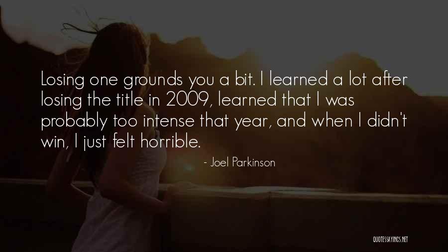 Deathless Artifact Quotes By Joel Parkinson Deathless Artifact Quotes By Joel Parkinson